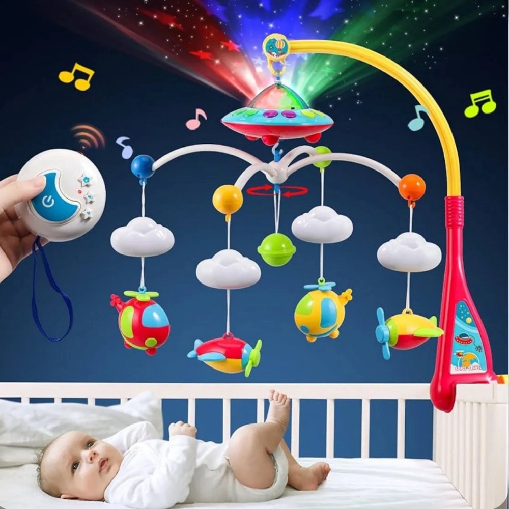 SOLD OUT Colorful Musical Baby Crib Mobile SOLD OUT